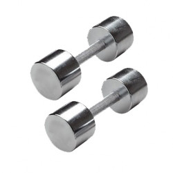 Chromed Dumbbells SPARTAN 2 x 1 kg