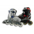 Inline skates SPARTAN Soft Racer, Silver