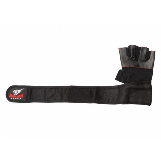 Fitness wrist gloves ARMAGEDDON SPORTS Red Line 