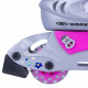 Children’s Rollerblading Set WORKER Polly LED - with glowing wheels