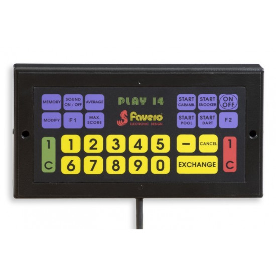Electronic Billiard Scoreboard FAVERO