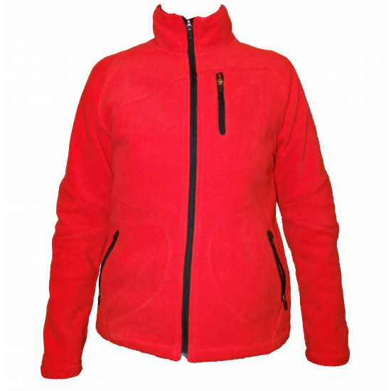 Women's fleece jacket HI-TEC Morgona Wo s, Red