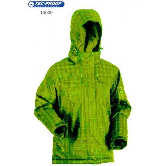 Womens ski jacket HI-TEC Nanami Wos, Green