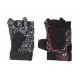 Womens fitness gloves ARMAGEDDON SPORTS Flower Black