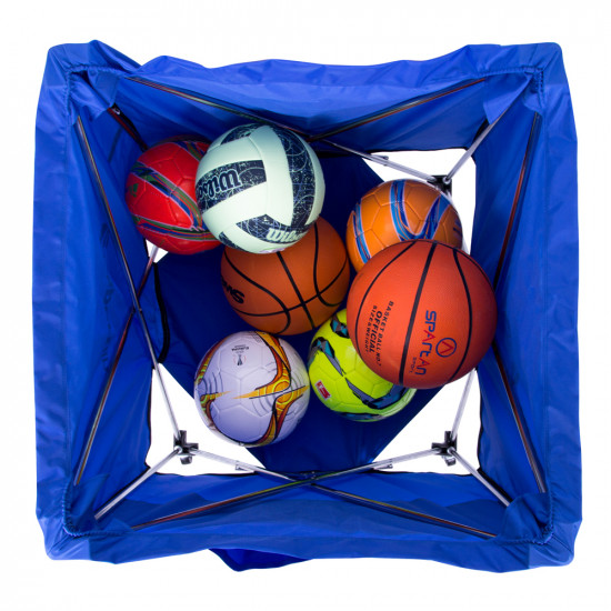 Folding basket for balls inSPORTline BC8200