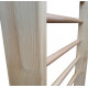 Swedish ladder made of coniferous massif and beech Sticks