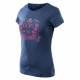 Womens T-Shirt HI-TEC Lady Clover, Blue