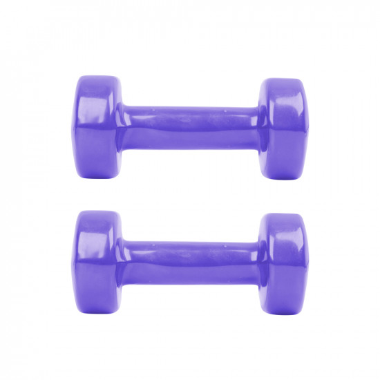 Set of vinyl dumbbells inSPORTline  2 х 1 kg