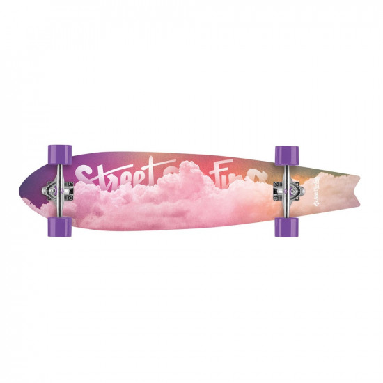 Longboard Street Surfing Fishtail Cloudy 42 Longboard Street Surfing Fishtail Cloudy 42