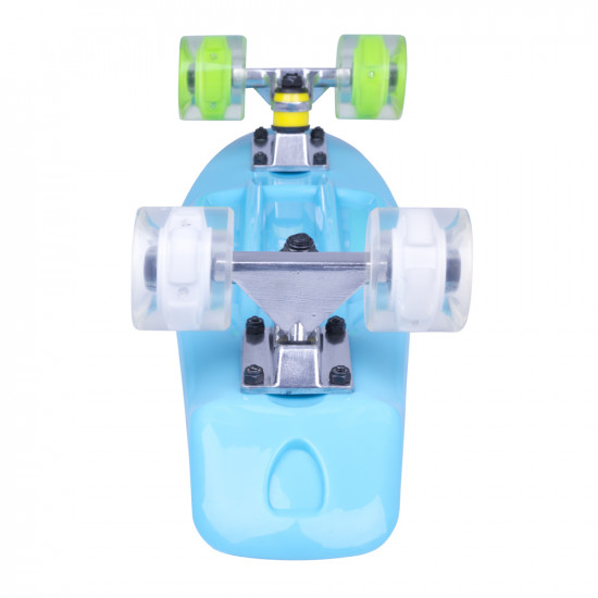 Penny Board WORKER Sturgy 22 with Light Up Wheels, Blue