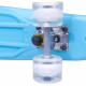Penny Board WORKER Sturgy 22 with Light Up Wheels, Blue