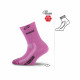 Juniors merino wool socks LASTING TJS, Pink