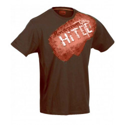 Men's Sports T-Shirt HI-TEC Rojvol, Chocolate