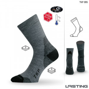 Тhermo socks LASTING TKP, Gray