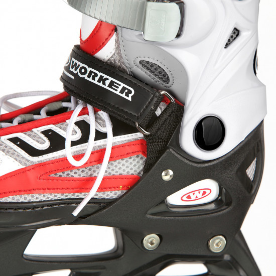 In-line skates WORKER Nolan 2in, Red In-line skates WORKER Nolan 2in, Red