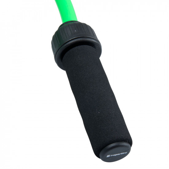 Weighted Jump Rope inSPORTline Jumpster 1000g, Green
