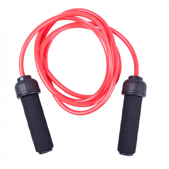 Weighted Jump Rope inSPORTline Jumpster 470g, Red