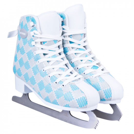 Womens Ice Skates Action Blau