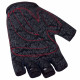 Women cycling gloves W-TEC Mison, Black-red