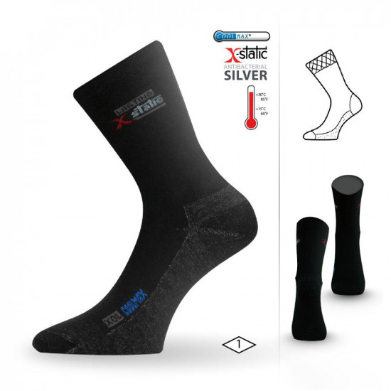 Thermal socks LASTING XOL, Black