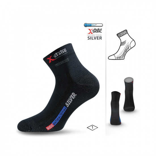 Training socks LASTING XOS, Black