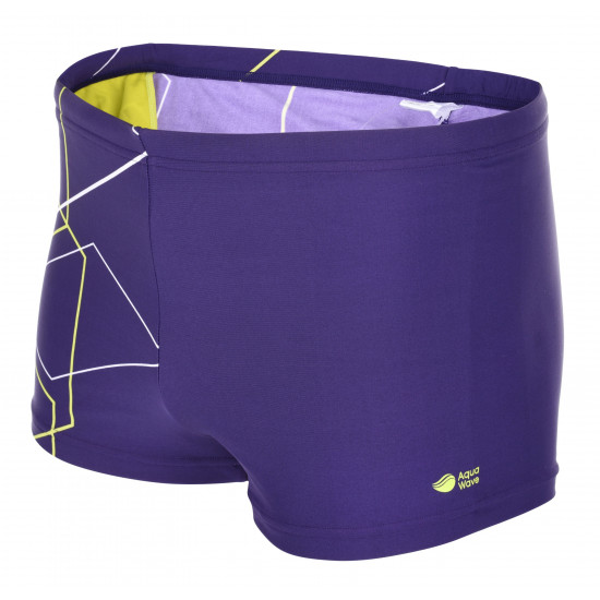 Mens swimming boxer AQUAWAVE Combe, Violet