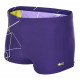 Mens swimming boxer AQUAWAVE Combe, Violet