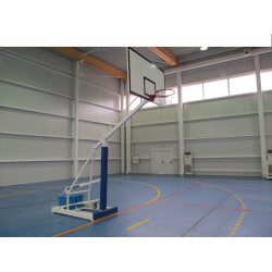 Mobile stand for basketball