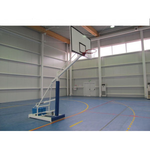 Mobile stand for basketball