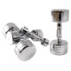 Chrome Dumbbell inSPORTline 9 kg