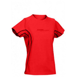 Ladies breathable T- shirt HI-TEC Cliona Wos, Red