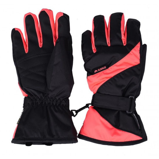 Winter gloves ELBRUS Noia Wos, Black/Orange