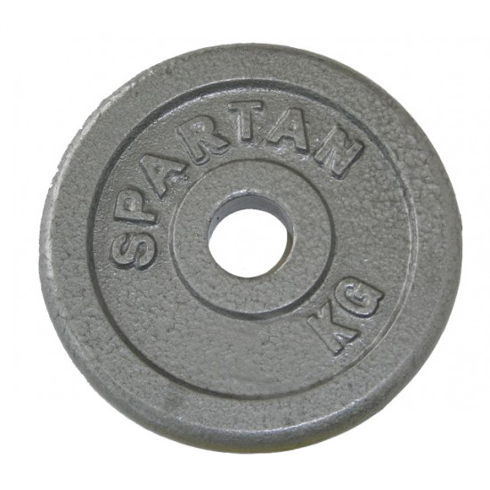 Steel Weights SPARTAN 2 x 1,25 kg / 30 mm Steel Weights SPARTAN 2 x 1,25 kg / 30 mm
