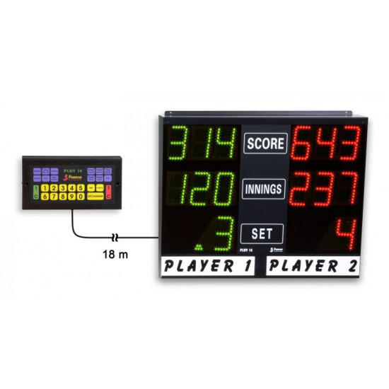 Electronic Billiard Scoreboard FAVERO