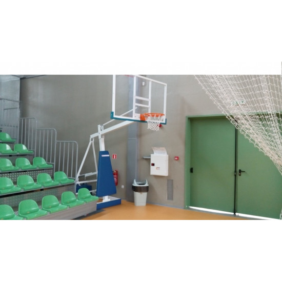 Mobile stand for basketball