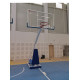 Mobile Plexiglas Basketball Stand