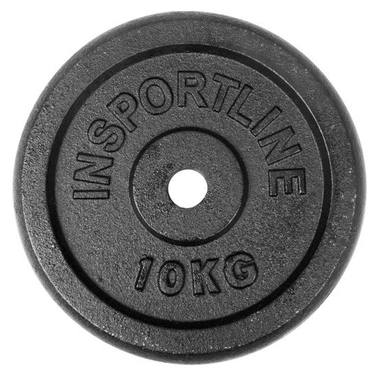 Steel disc inSPORTline 10 kg