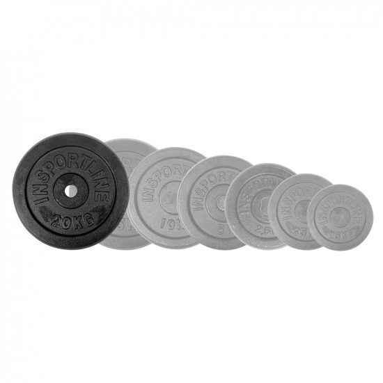 Steel disc inSPORTline 20 kg