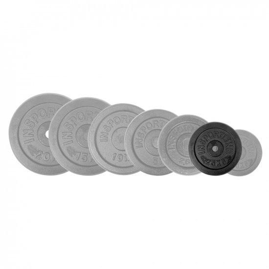 Steel Weight Plate inSPORTline 1.25 kg