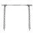 Weight Lifting Chains with bar inSPORTline Chainbos 2x25kg