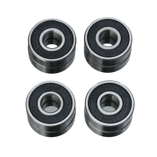 Bearings for roller WORKER ABEC 7, Black