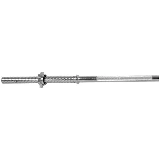 Chromium steel weightlifting bar 160 cm / 25 mm