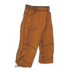 Short men's pants HI-TEC Joel, Orange