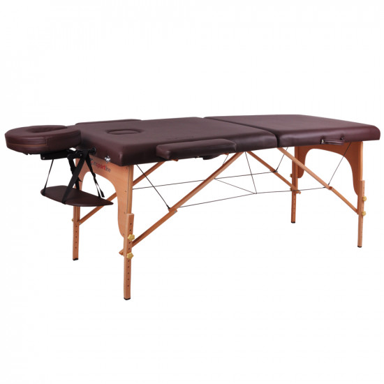 Massage table inSPORTline Taisage 2-pieces wooden