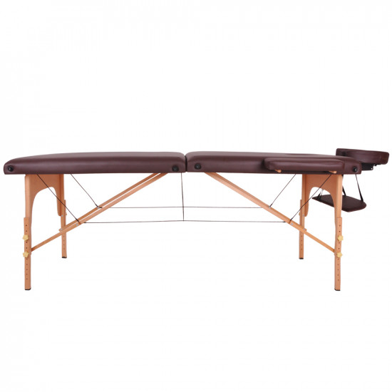 Massage table inSPORTline Taisage 2-pieces wooden