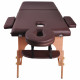 Massage table inSPORTline Taisage 2-pieces wooden