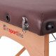 Massage table inSPORTline Taisage 2-pieces wooden