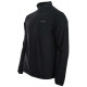 Mens fleece shirt HI-TEC Damer, Black