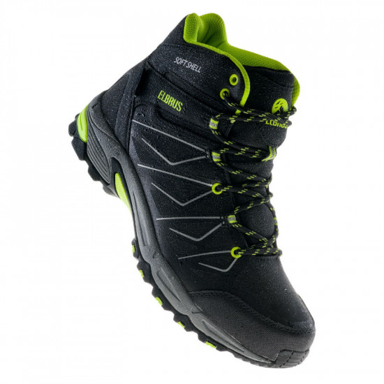 Mens boots ELBRUS Gabby Mid WP, Lime Mens boots ELBRUS Gabby Mid WP, Lime