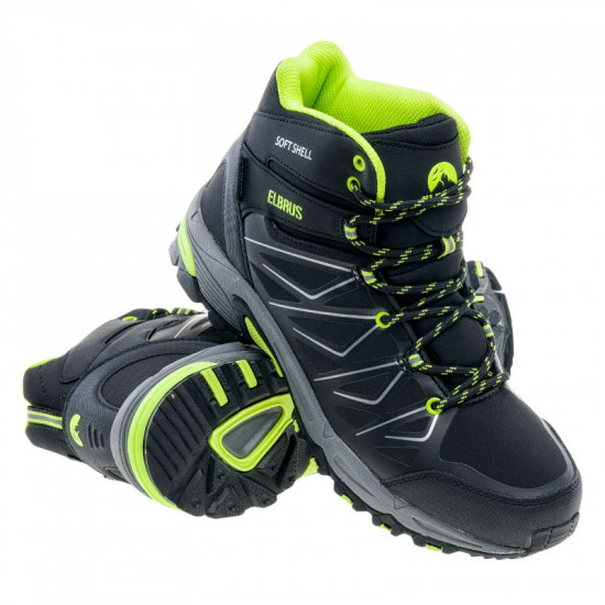 Mens boots ELBRUS Gabby Mid WP, Lime